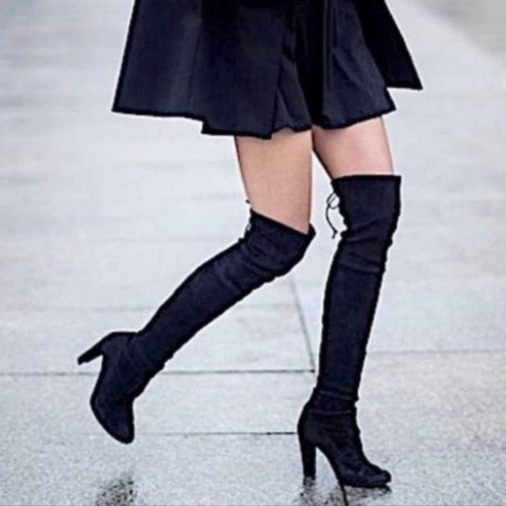Stuart WeitzmanHighland Over-The-Knee Suede Boots